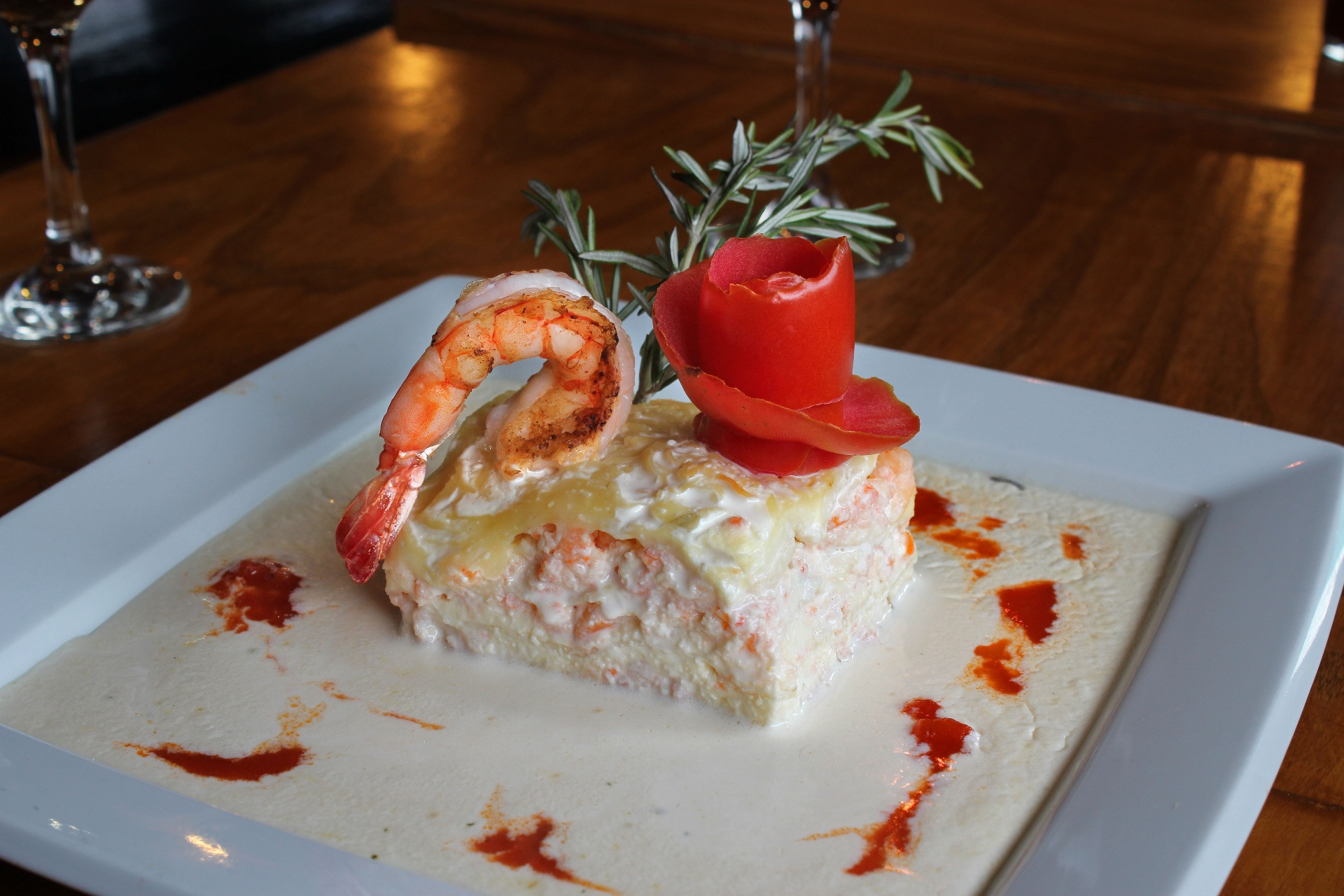 Foto de Lasaña de Camarones