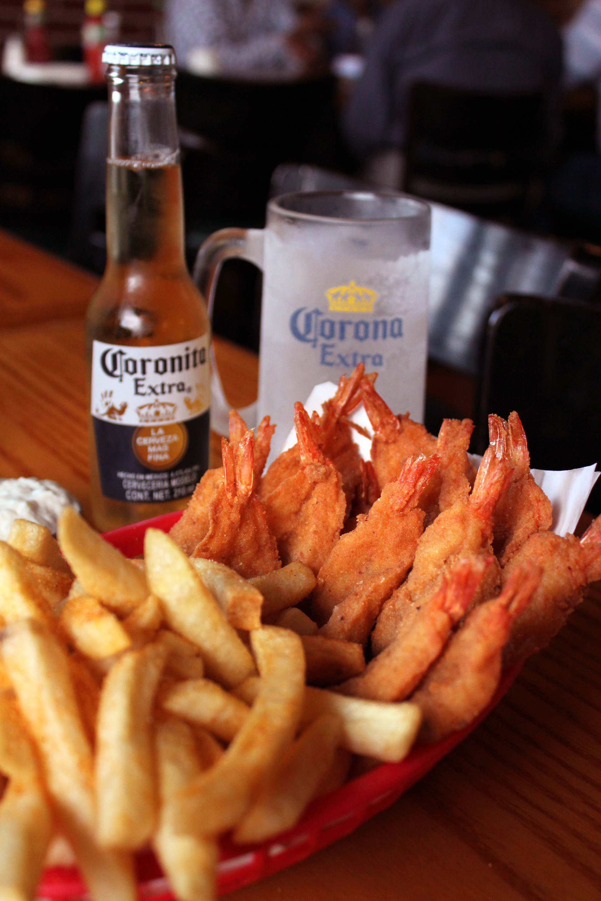 Foto de Canasta de Camarones Empanizados 8 pzas